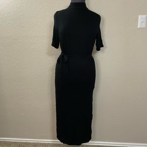 Nasty Gal Belted Midi Dress
